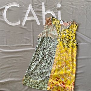 NWOT CAbi Split Blouse #5547